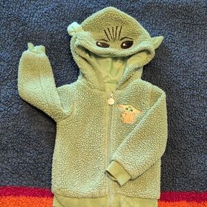 Grogu Sherpa Hoodie